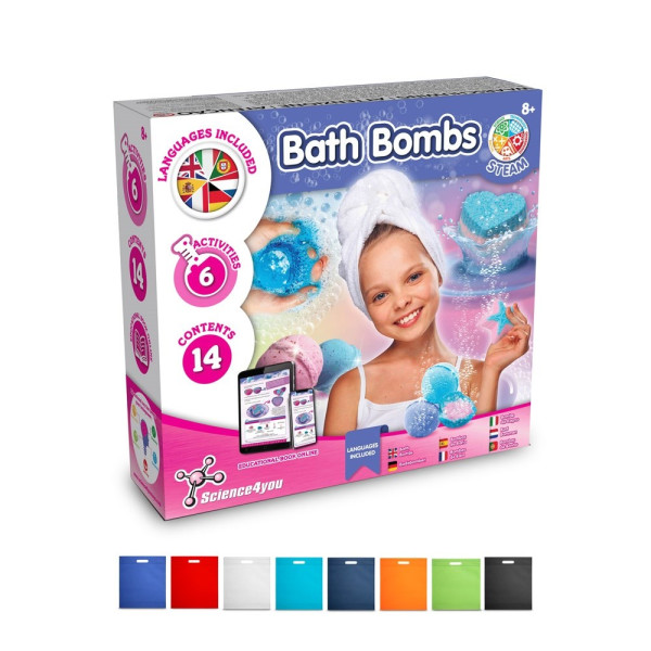 Bath Bombs Kit IV. Lernspiel lieferung inklusive einer non-woven tasche (80 g/m²)