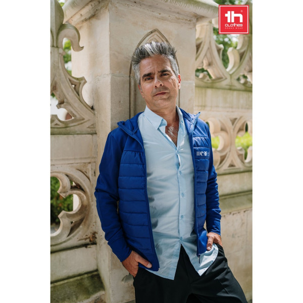 THC SKOPJE. Herren-Kapuzenjacke aus 300T-Taft