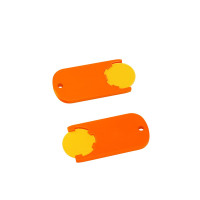 gelb, orange