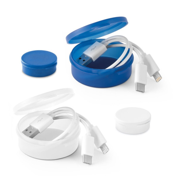 EMMY. USB Kabel 3-in-1 aus ABS und PVC