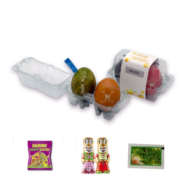 2er Box Logo-Eier aus Freilandhaltung