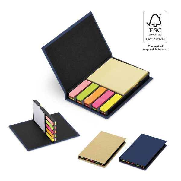 LOVECRAFT. Block mit Haftnotizen mit 12 farbigen Sätzen