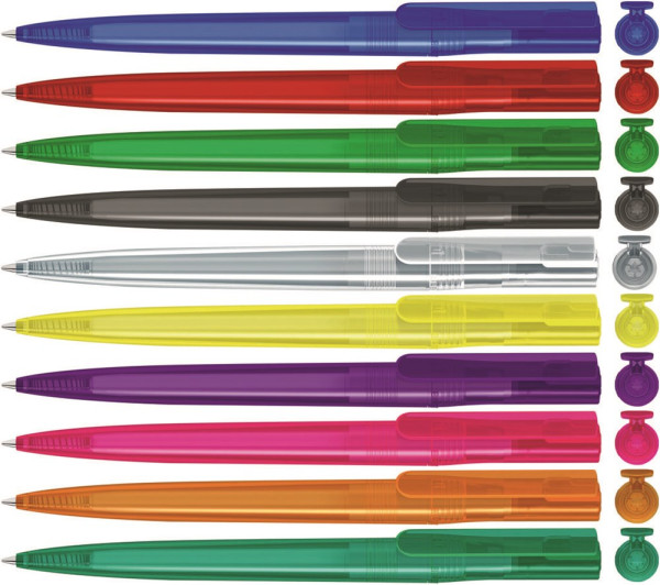 RECYCLED PET PEN switch transparent