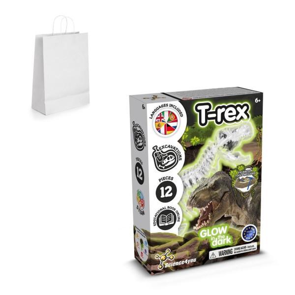 Fossil Excavation Kit II. Lernspiel lieferung inklusive einer kraftpapiertasche (90 g/m²), aus FSC™-