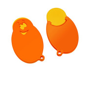 gelb, orange