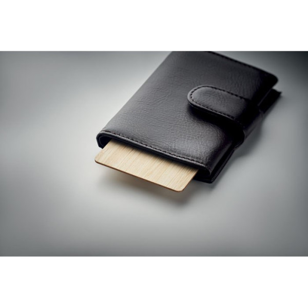 CUSTOS + - RFID Karte aus Bambus