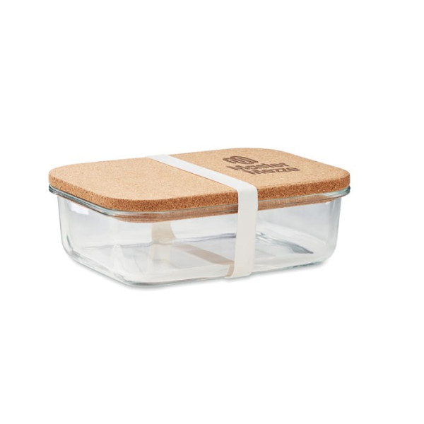 CANOA - Lunchbox Glas mit Kork