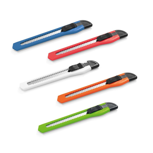 BALIC. Teppichmesser mit abtrennbarer Feststellklinge