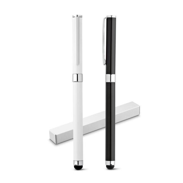 TOUCH. Rollerball aus Edelstahl mit Touchpen-Spitze