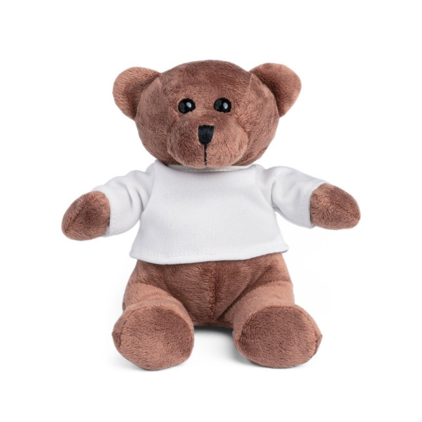 GRIZZLY. Teddy-Plüschtier mit T-Shirt